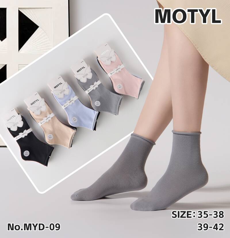 Skarpety damskie Roz 35-42, Mix kolor Paczka 40 szt